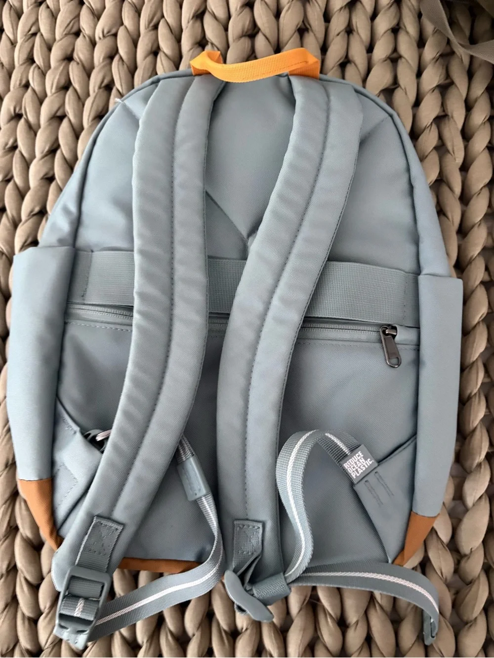 Pacsafe Sky Blue & Tan Anti-Theft Travel Backpack